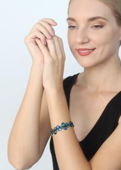 Blau - Donutissima - Armband von Konplott